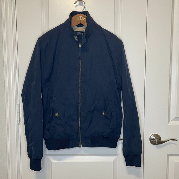 J. Crew Other - EUC Navy Harrington/Baracuda dupe jacket. Size Medium, J. Crew